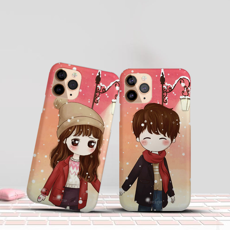 Holding Hands Couple Hard Case Mobile Phone Cover from coveritup.com