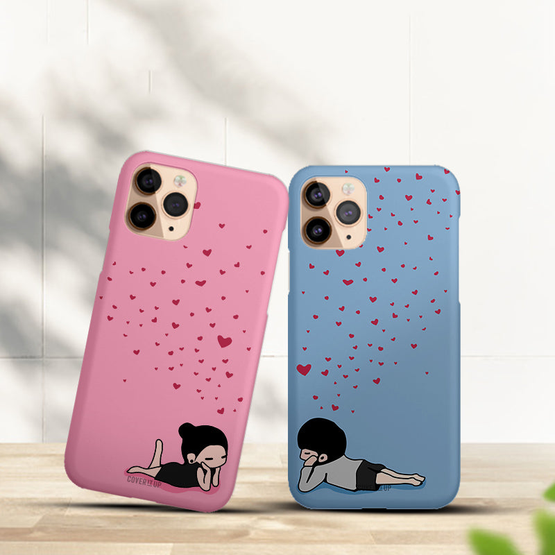 In Love Couple Hard Case Mobile Phone Cover from coveritup.com