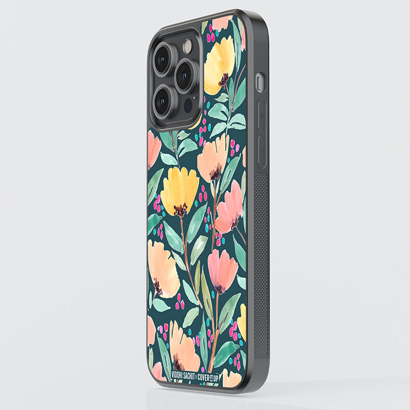 Floral Madness Glass Case