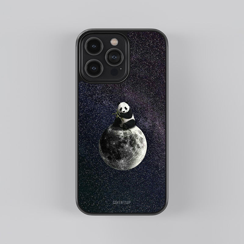 Space Panda Glass Case