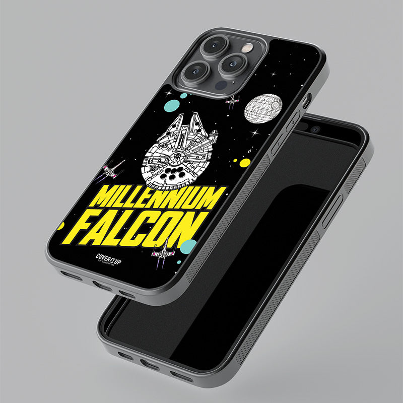 Official Star Wars Millennium Falcon Glass Case