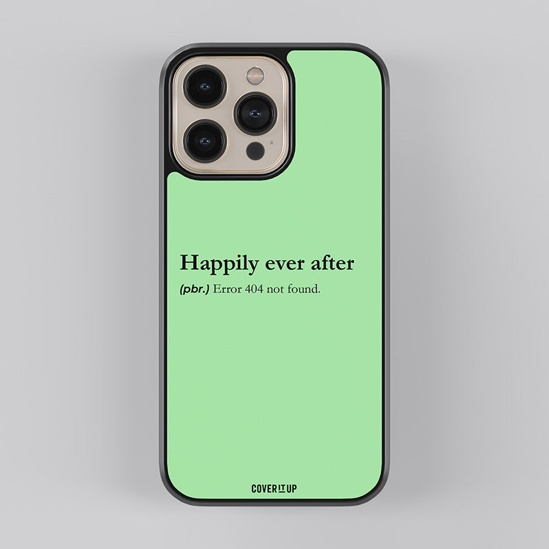 Happily Ever After Definition Glass Case