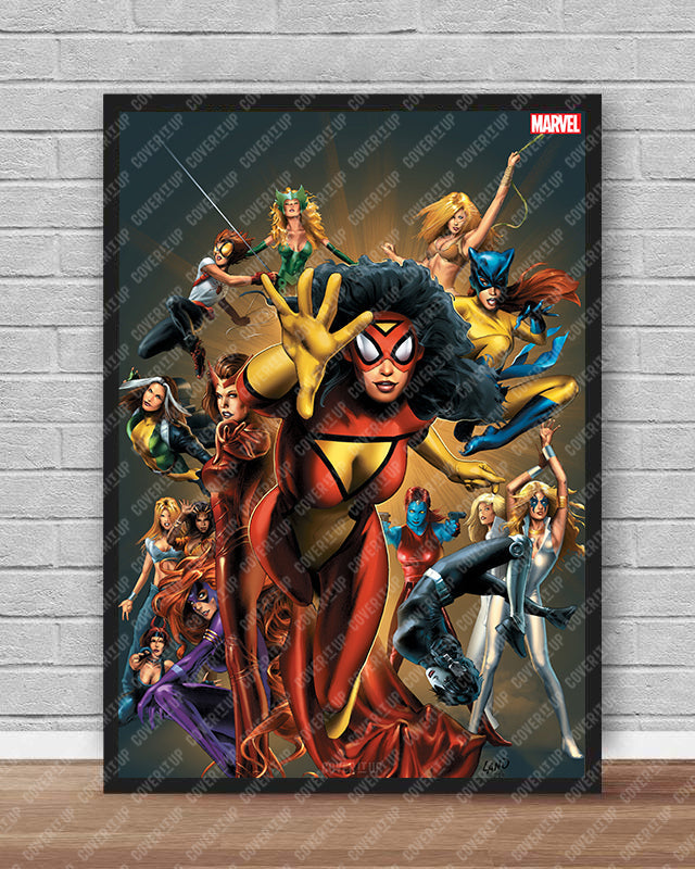 Official Marvel Girl Mutant Power Poster