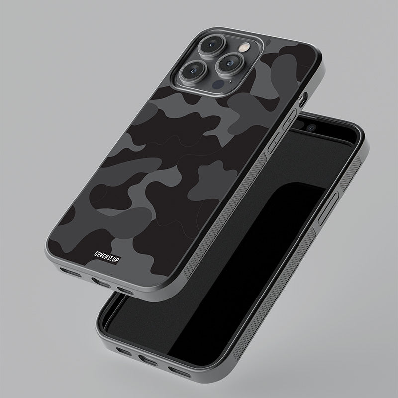 Official  Midnight Camo Glass Case
