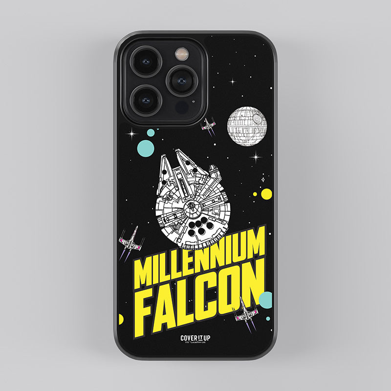 Official Star Wars Millennium Falcon Glass Case