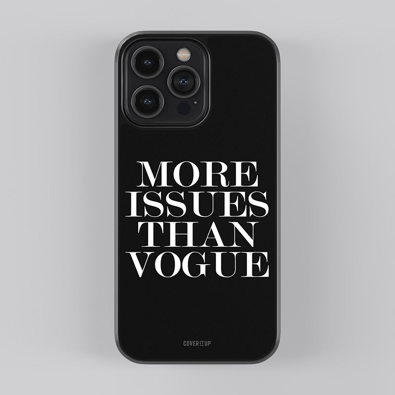 More Issues than Vogue Glass Case