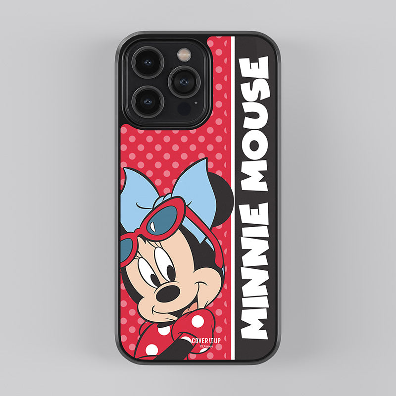 Official Disney Minnie Mouse Glass Case