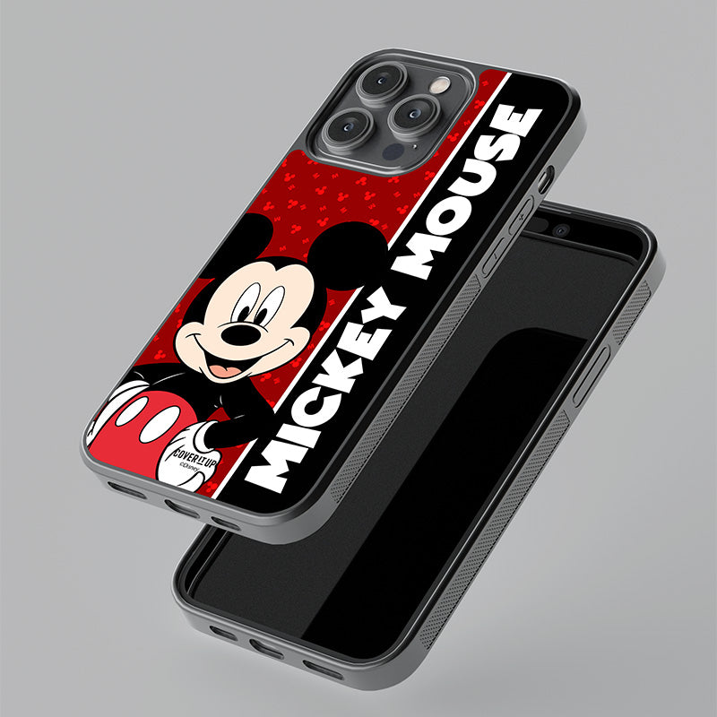 Official Disney Mickey Mouse Glass Case