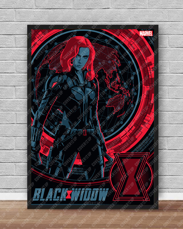 Official Marvel Black widow 2021 Poster