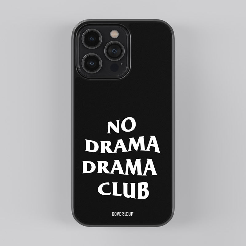 No Drama Drama Club Glass Case