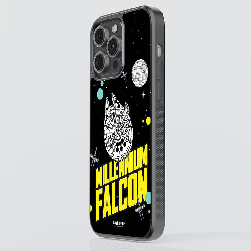 Official Star Wars Millennium Falcon Glass Case