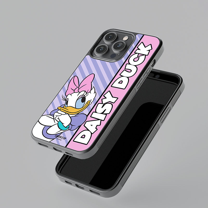 Official Disney Daisy Duck Glass Case
