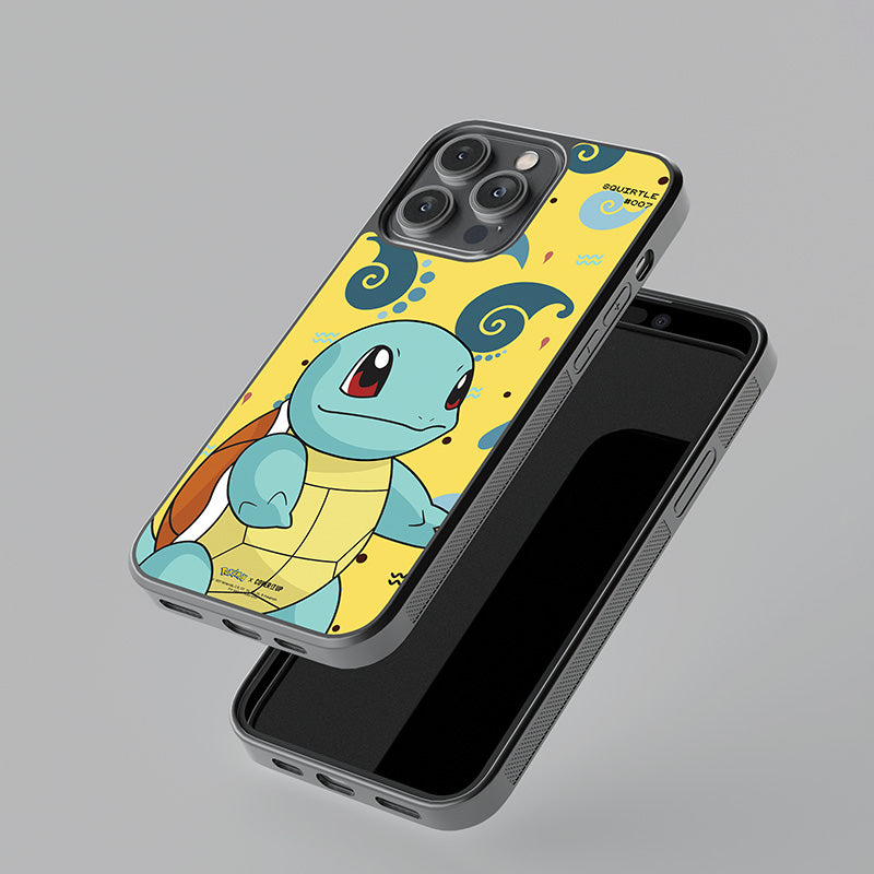 Official Pokémon Squirtle Glass Case
