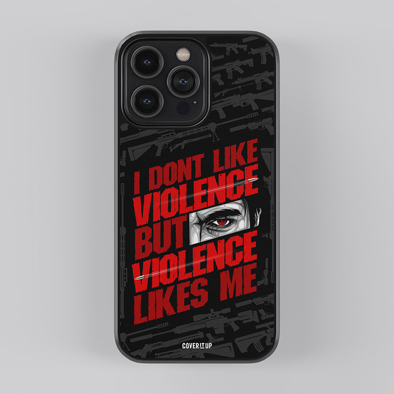 Official KGF Chapter 2 Violence Likes Me Glass Case