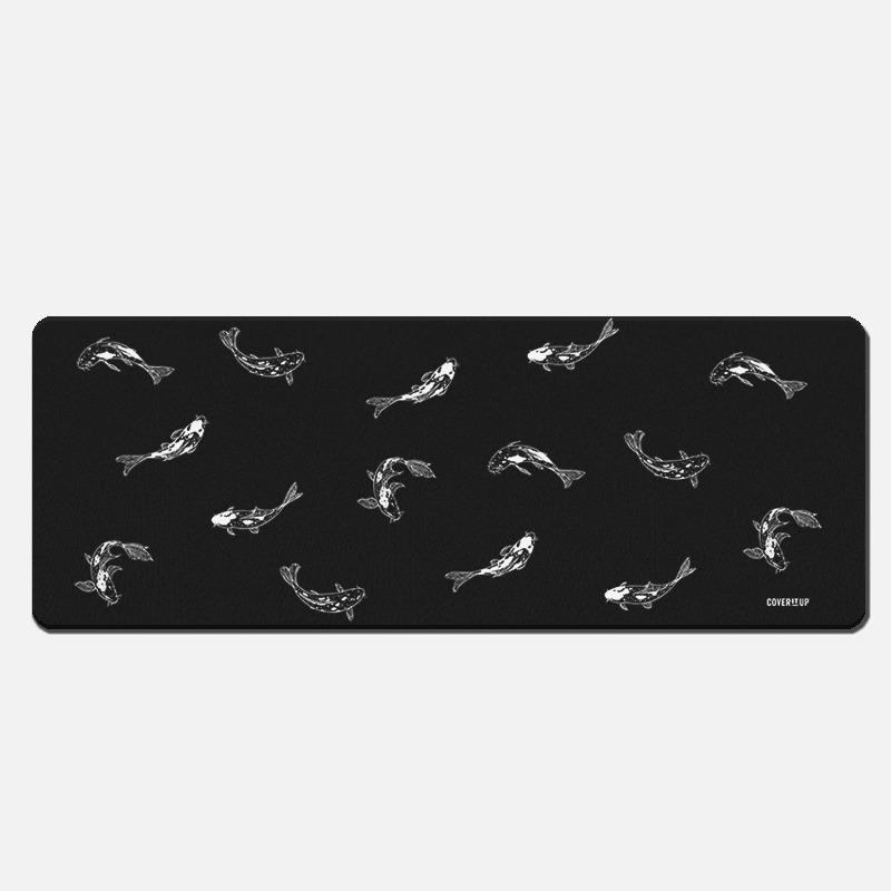 Koi Fish Art Desk Mat from coveritup.com