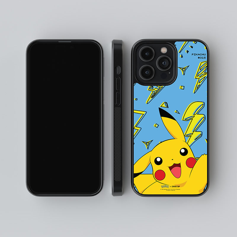 Official Pokémon Pikachu Glass Case