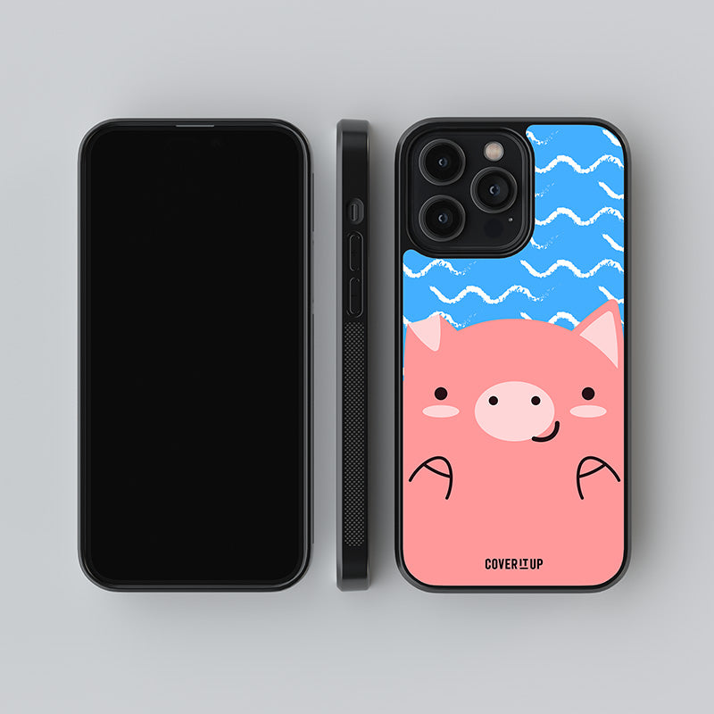 Piggy Glass Case