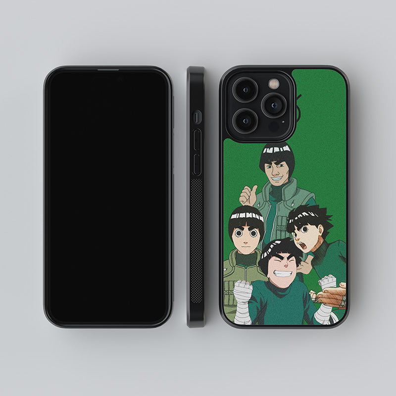 Might Guy Rocklee Glass Case