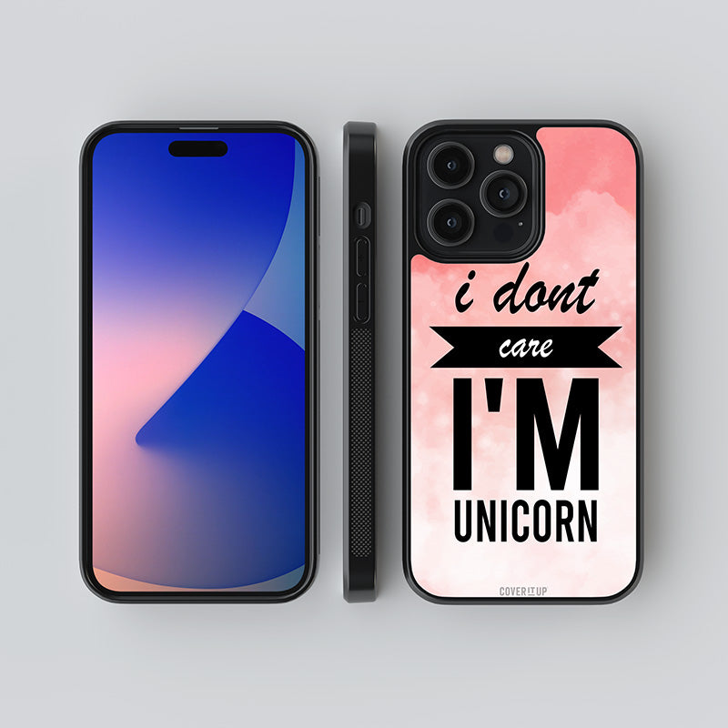 I Am A Unicorn Glass Case