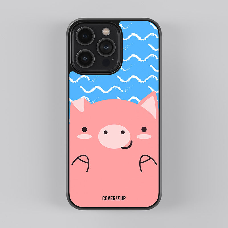 Piggy Glass Case