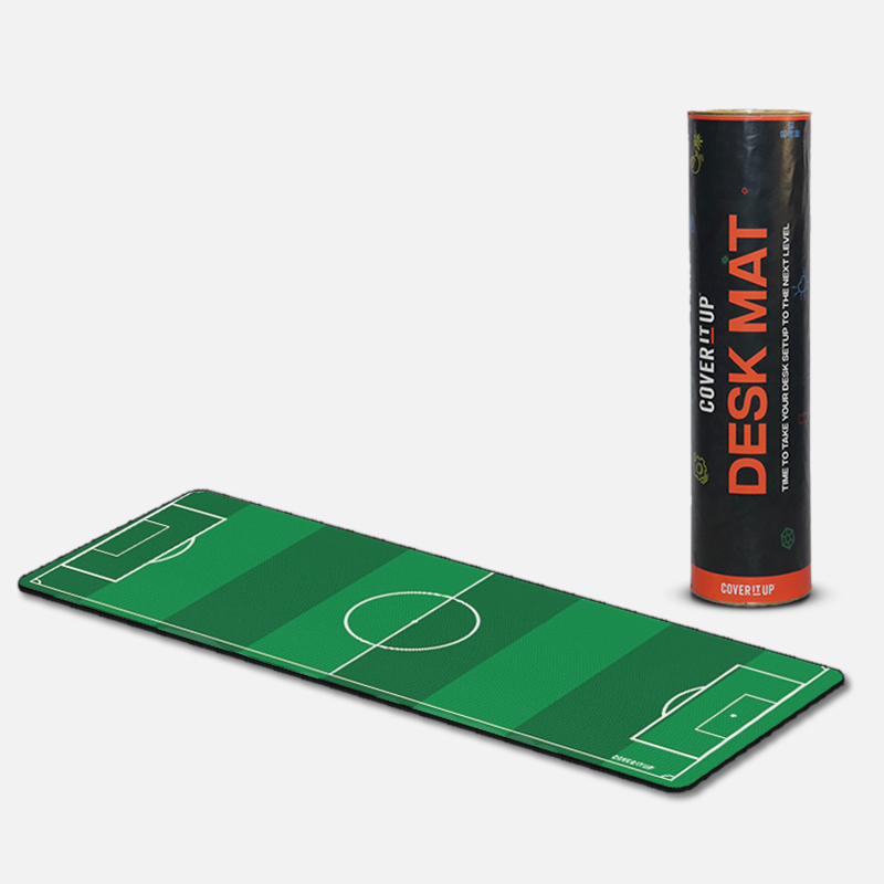 Football Pitch Desk Mat and Gaming Mouse Pad