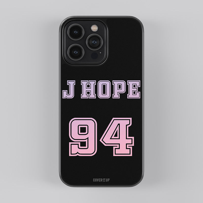 J HOPE Jersey Number Glass Case