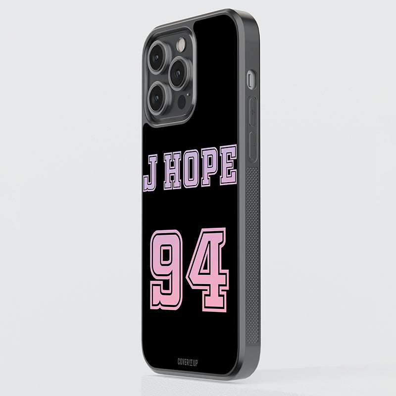 Buy J HOPE Jersey Number Glass Case Mobile Phone Cover Cover It Up