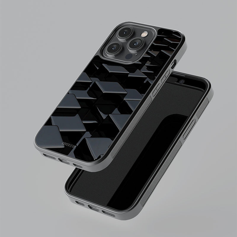 Black Elegant Glass Case