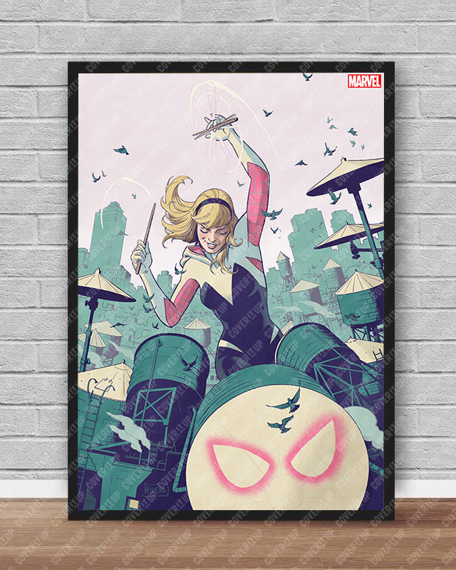 Official Marvel Spider Gwen RocknRoll Poster