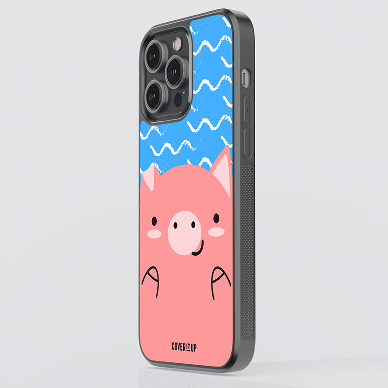 Piggy Glass Case