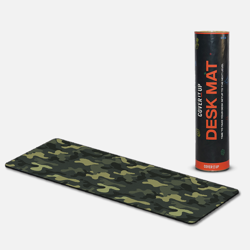 Classic Camo Desk Mat and Gaming Mouse Pad