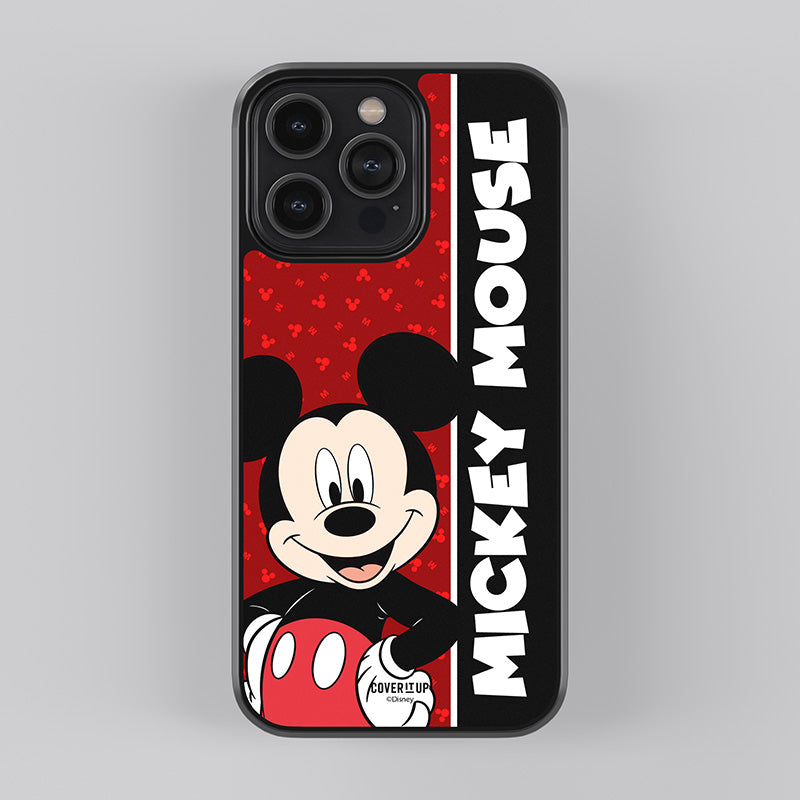 Official Disney Mickey Mouse Glass Case