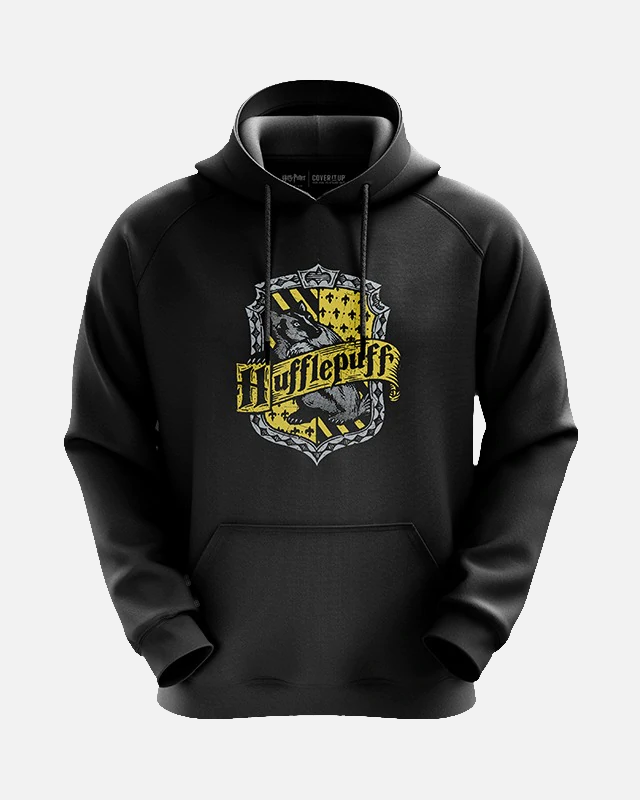 Sale- Hufflepuff Shield Hooded Sweatshirt