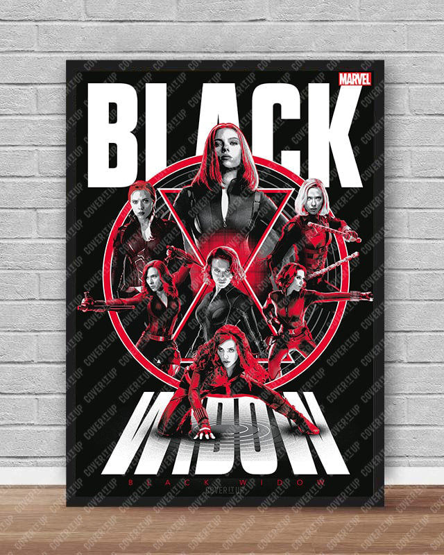 Official Marvel Black Widow Movie Poster