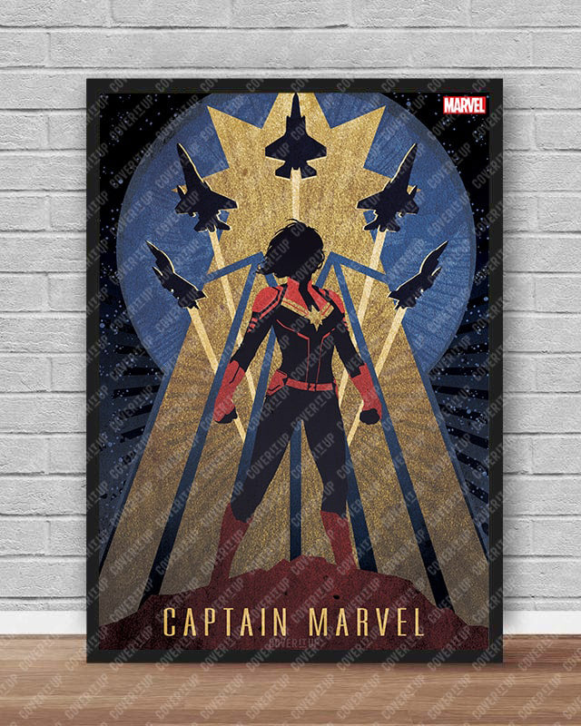 Official Marvel Carol Danvers Poster