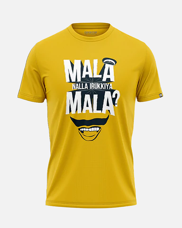 Official vadivelu Mala Nalla Irukiya Mala T-Shirt