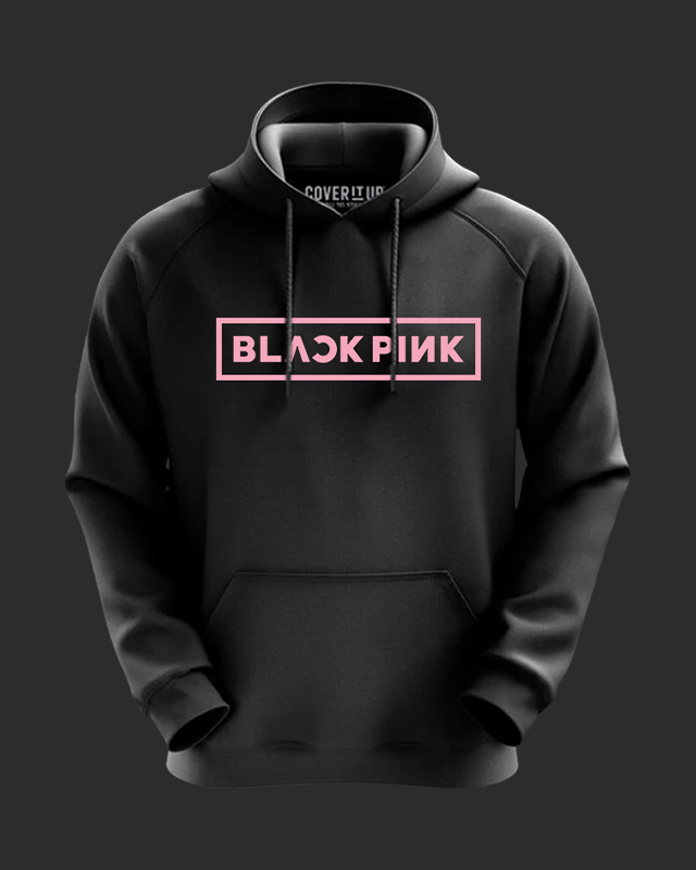 Blackpink Pink Logo All Season Hoodie