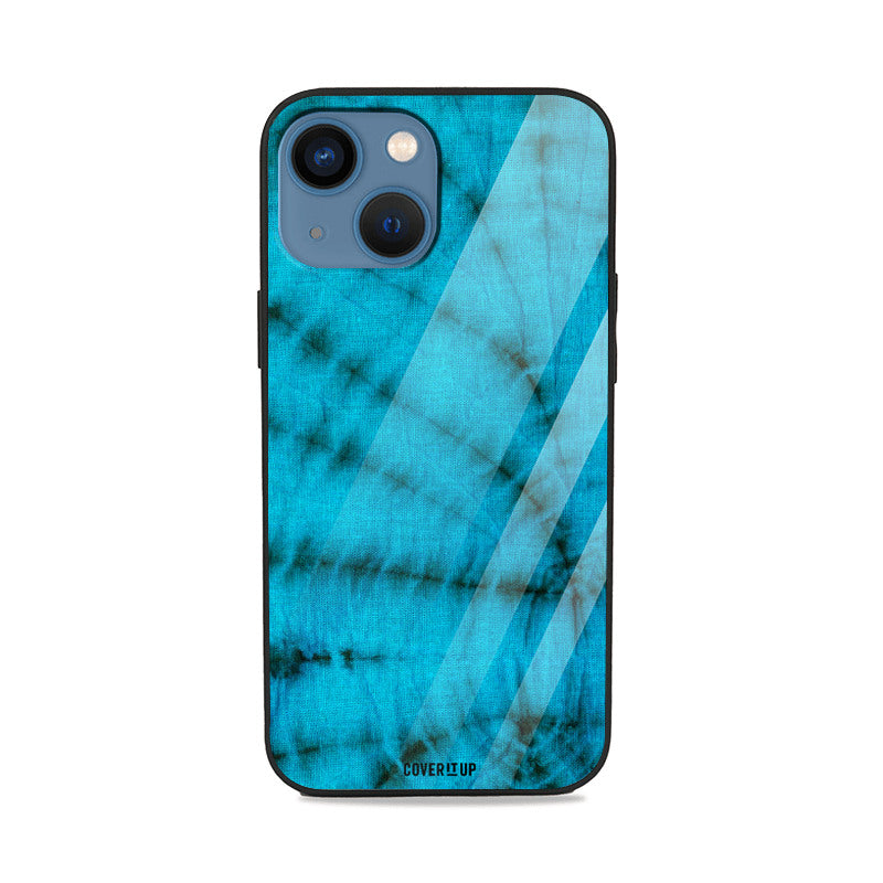 Blue Morpho Tie-Dye Glass Case Mobile Cover from coveritup.com