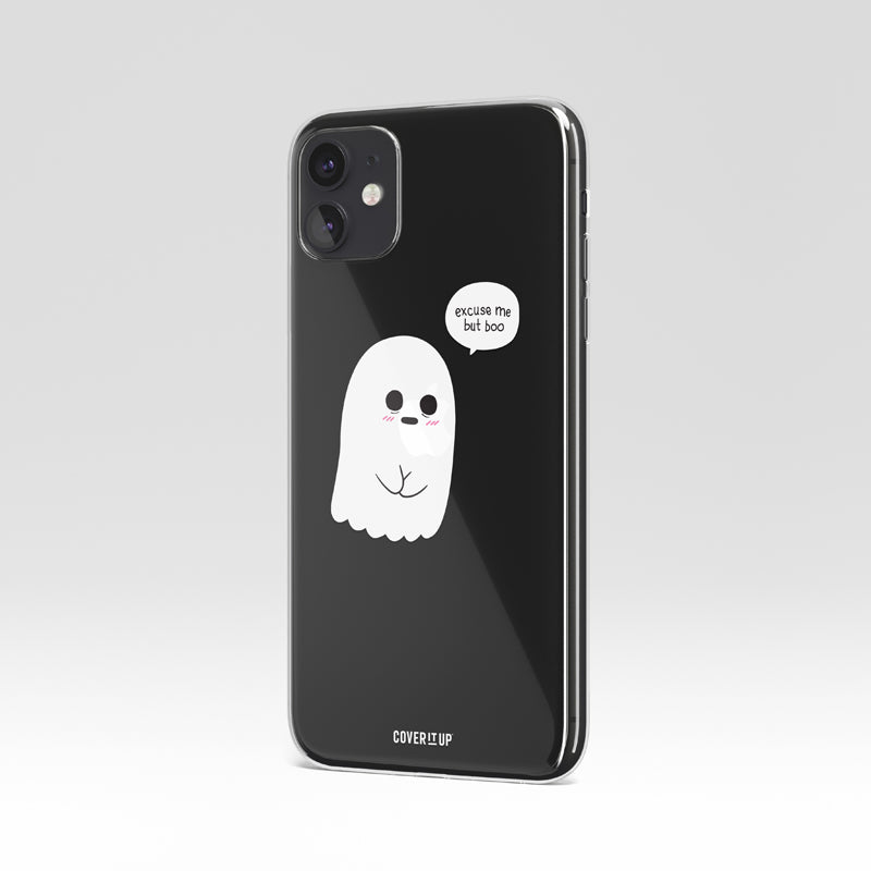 Excuse me but Boo Clear Silicone Case
