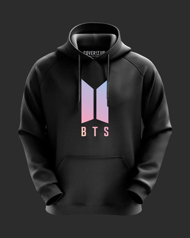 BTS Gradient Logo Hoodie for Men & Women from coveritup.com