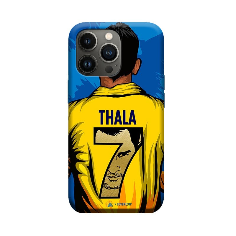 Official Chennai Super Kings Thala 7 2020 3D Case