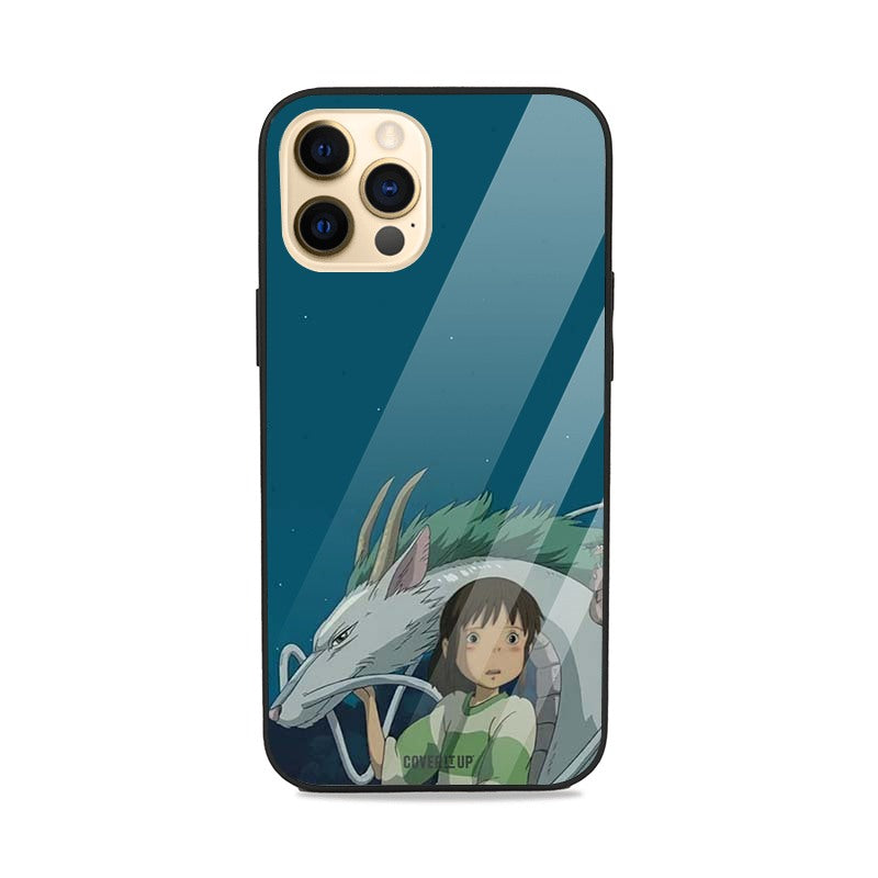 Chihiro And Haku Glass Case Mobile Phone Cover from coveritup.com