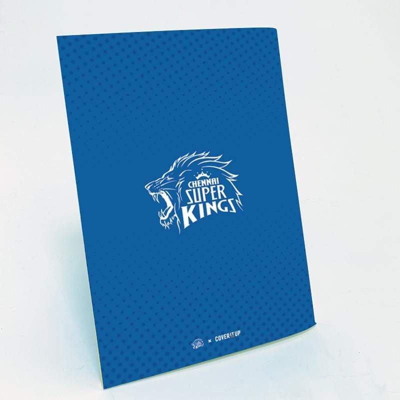 Cover It Up Stationary Official Chennai Super Kings CSK Training Manual Flip Note book