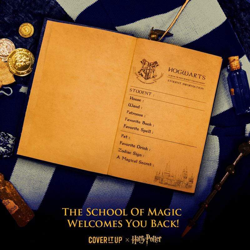 Cover It Up Stationary Official Harry Potter Ravenclaw Hand Book Diary