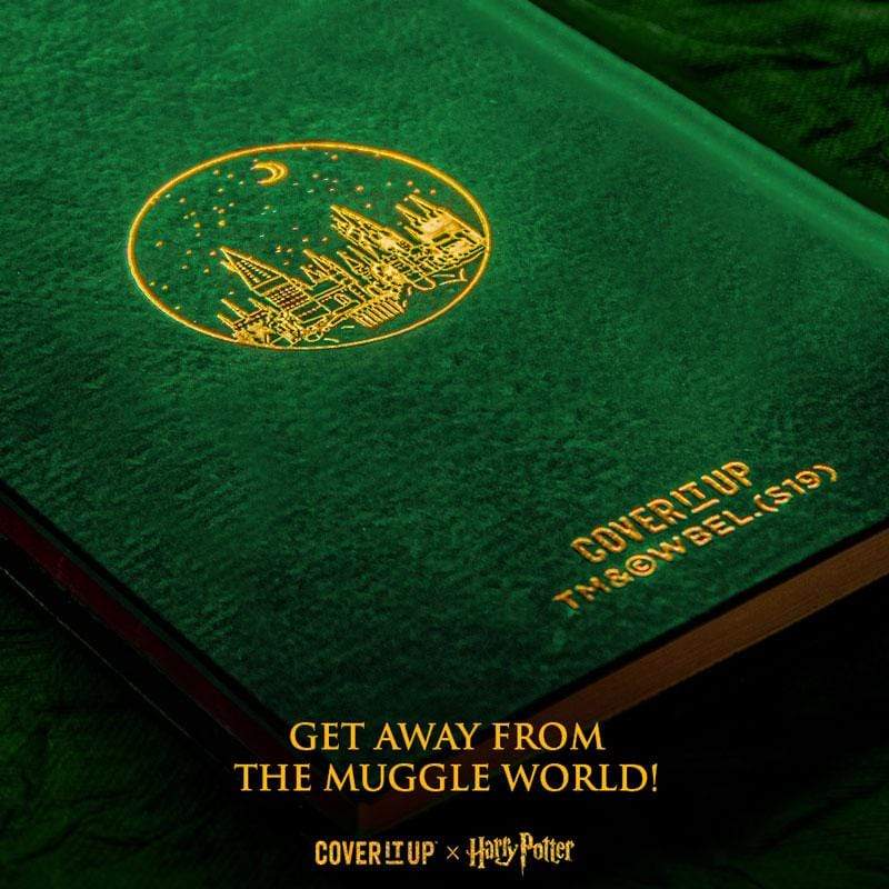 Cover It Up Stationary Official Harry Potter Slytherin Hand Book Diary