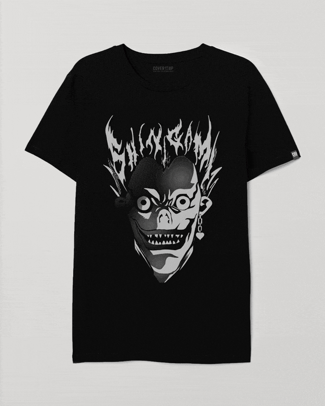 Cover It Up T-Shirt Death Note Shinigami Glow In the Dark T-Shirt