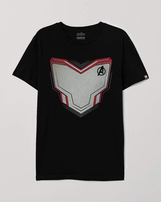 Cover It Up T-Shirt Official Marvel Avengers Endgame Quantum Suit T-Shirt