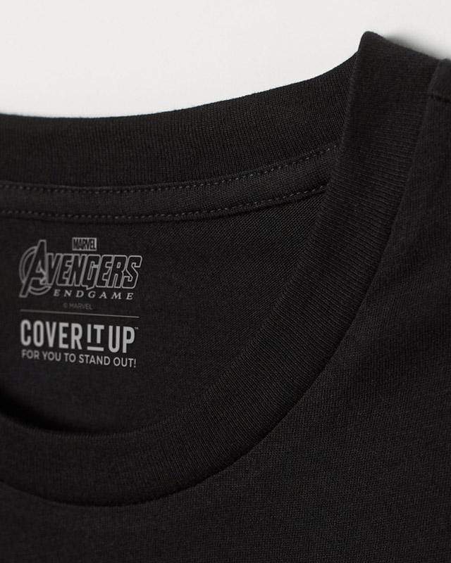 Cover It Up T-Shirt Official Marvel Avengers Endgame Quantum Suit T-Shirt
