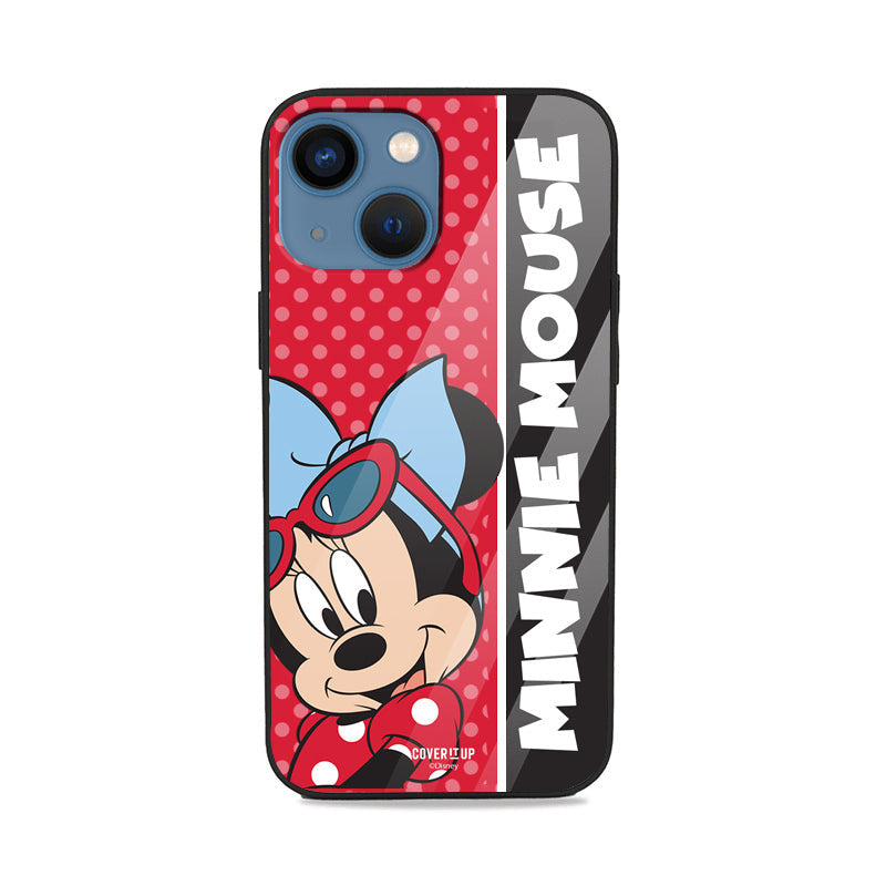 Official Disney Minnie Mouse Glass Case Cover from coveritup.com