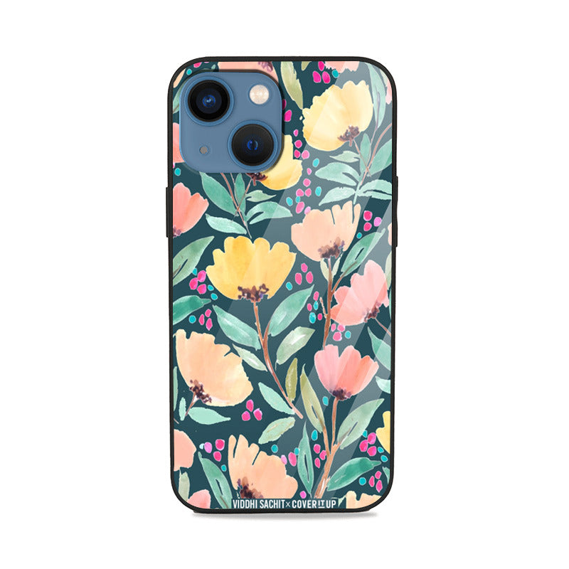  Floral Madness Glass Case